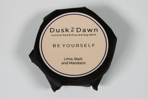 Be Yourself - Lime Basil & Mandarin Soy Wax Melt - Dusk by Dawn
