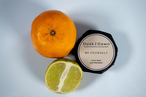 Be Yourself - Lime Basil & Mandarin Soy Wax Melt - Dusk by Dawn