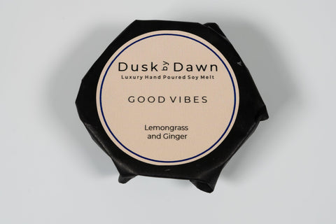 Good Vibes - Lemongrass & Ginger Soy Wax Melt - Dusk by Dawn