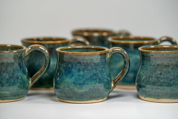 Hand Made Ceramic Aurora Small Mug - Dusk by Dawn