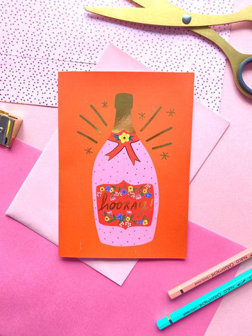 Hooray Greeting Card - Dusk by Dawn