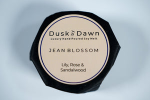 Jean Blossom - Lily, Rose & Sandalwood Soy Wax Melt - Dusk by Dawn