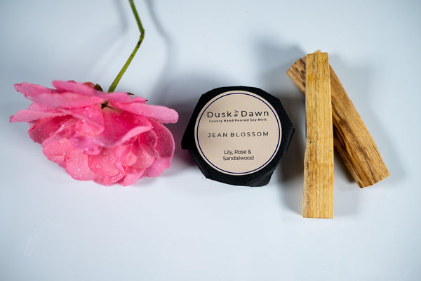 Jean Blossom - Lily, Rose & Sandalwood Soy Wax Melt - Dusk by Dawn