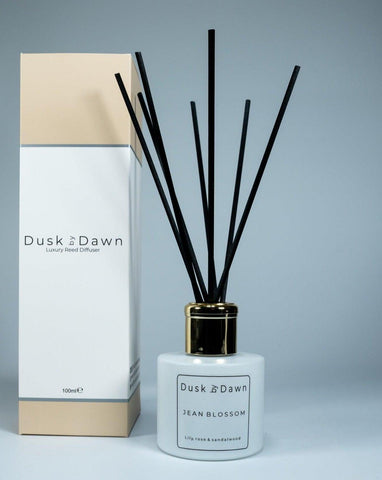 Jean Blossom | Lily, Rose & Sandalwood Reed Diffuser - Dusk by Dawn