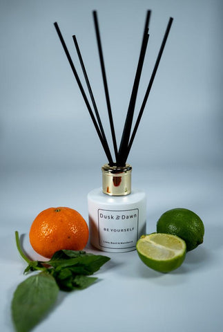 Lime basil and mandarin diffuser - Be Yourself - Dusk by Dawn