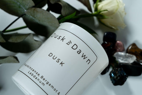 Dusk Soy Wax Candle Frankincense Bergamot & Labdanum