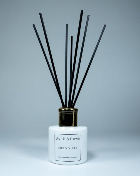 Good Vibes | Lemongrass & Ginger Reed Diffuser - Dusk by Dawn