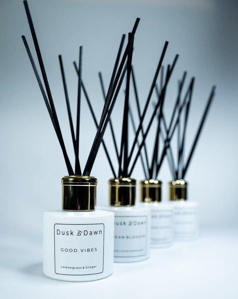 Good Vibes | Lemongrass & Ginger Reed Diffuser - Dusk by Dawn