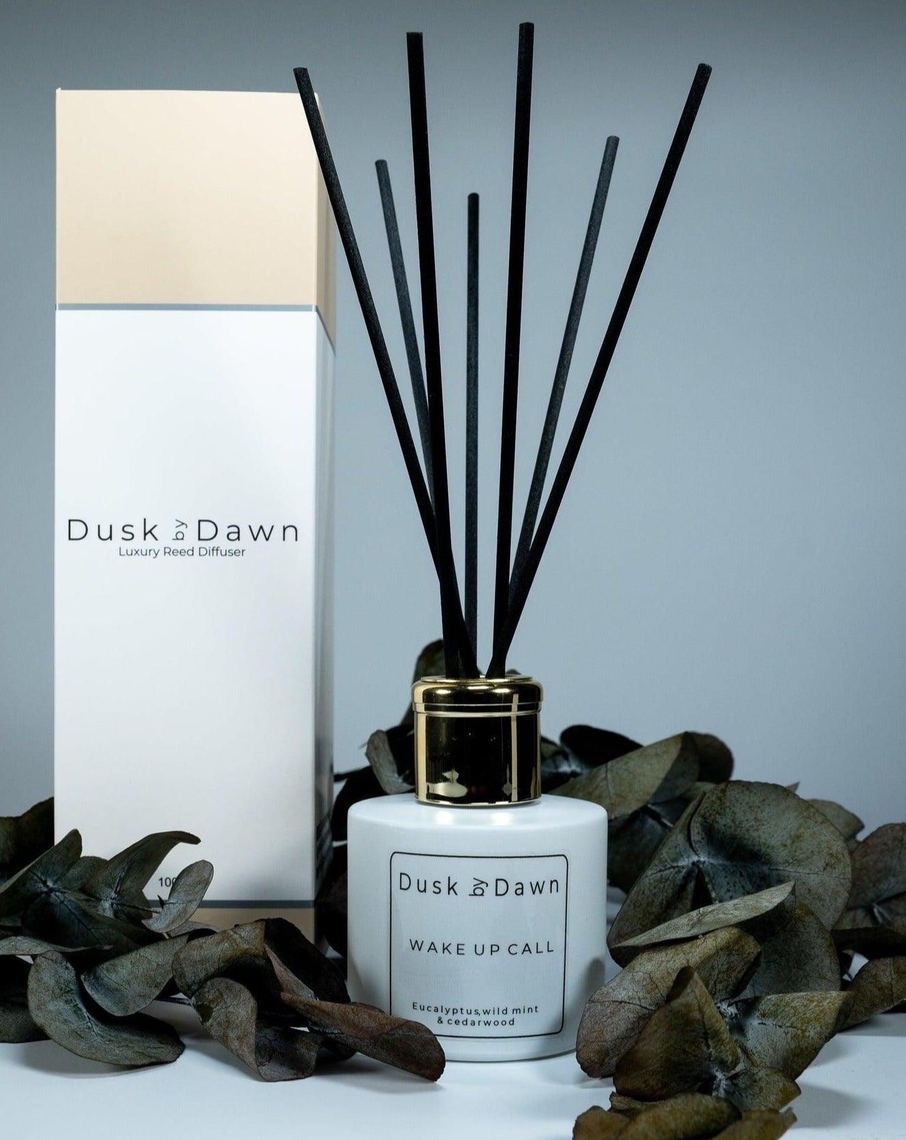 Wake Up Call | Eucalyptus, Wild Mint & Cedarwood Reed Diffuser - Dusk by Dawn