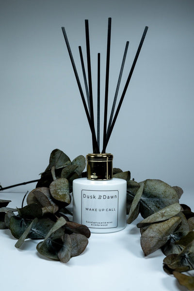 Wake Up Call | Eucalyptus, Wild Mint & Cedarwood Reed Diffuser - Dusk by Dawn